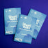 Three Packs of Laundry Detergent Sheets Unscented Pack 40 Front