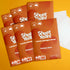 Six packets of Laundry Detergent Sheets Summer Daze Pack 40 Front of Pack